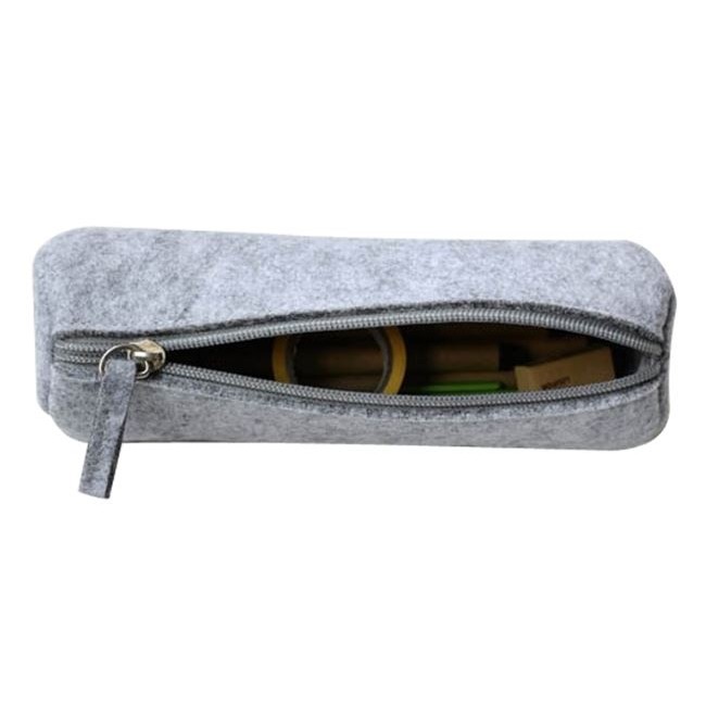 Most Popular Customized Felt Pen Pouch Zipper Pencil Case (TP-PCB058)