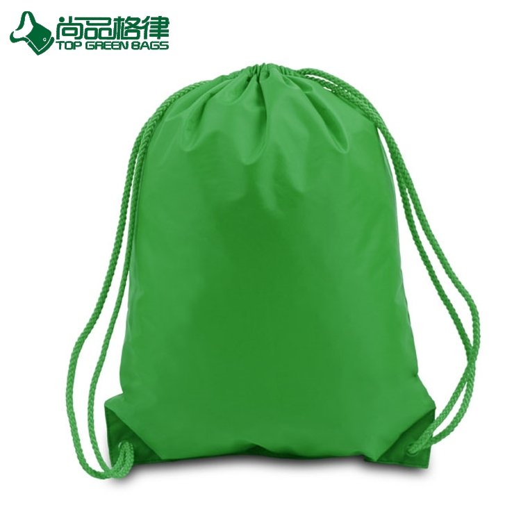 Custom polyester Reflective sling Sportpack drawstring backpack bag (TP-DB331)