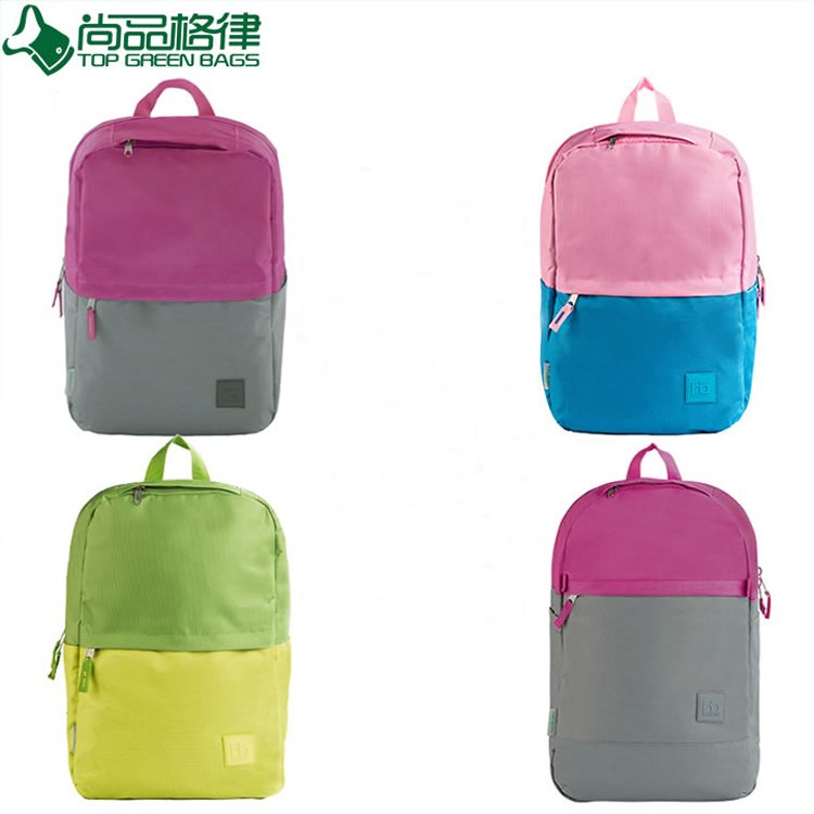 China manufacture custom joint color polyester backpack (TP-BP255)