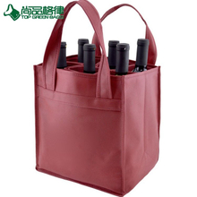 6 Bottles Wine Non Woven Holder Beer Carry Bag Bottle Bag (TP-WB121)